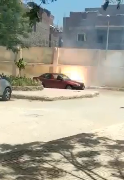 انفجار سلك كهرباء داخل جامعة الزقازيق 4 انفجار سلك كهرباء داخل جامعة الزقازيق