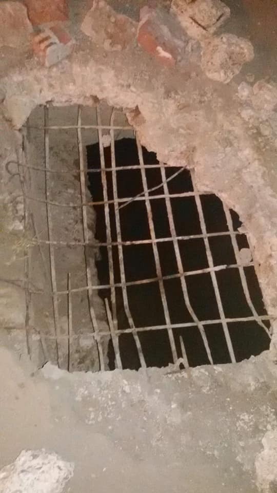 بالصور.. انهيار جزئي مفاجئ بكوبري بالشرقية 2 عزبة محمد أفندي بمحافظة الشرقية