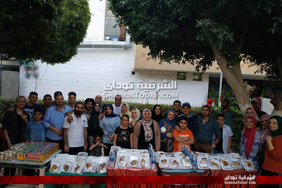 شباب التكية ينظمون إفطار جماعي للأطفال ذوي الاحتياجات الخاصة بالزقازيق 9 شباب التكية ينظمون إفطار جماعي للأطفال ذوي الاحتياجات الخاصة