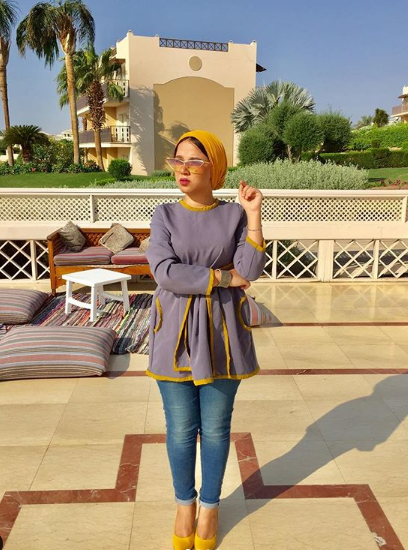 ملابس محجبات 2019 تتميز بالأناقة والرقي 2 ملابس محجبات 2019