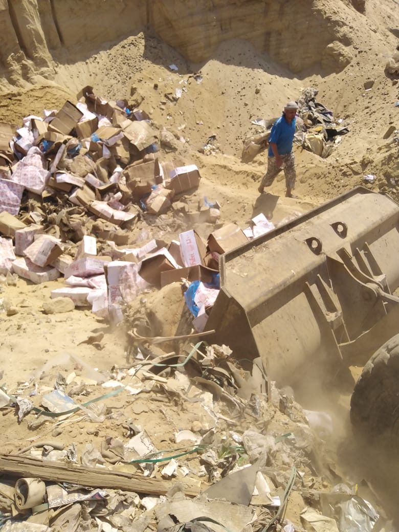 إعدام 8 طن أغذية بالشرقية غير صالحة للاستهلاك الآدمي 3 الشرقية