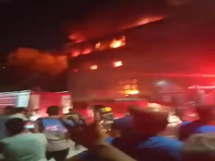 حريق في كنيسة الأنبا بولا بحدائق القبة 1 الحريق