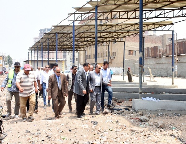 محافظ الشرقية يتابع تجهيز موقف أبو حاكم بالزقازيق 1 محافظ الشرقية