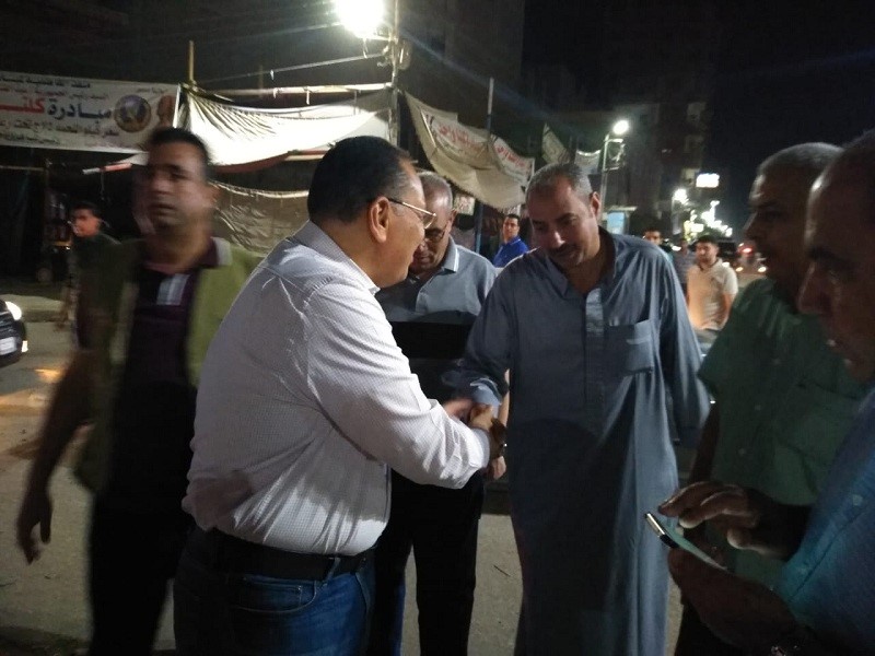 محافظ الشرقية يفاجئ ههيا وأبو كبير بجولة مسائية 2 محافظ الشرقية