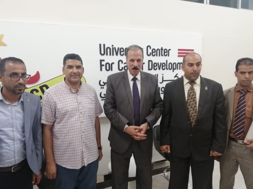 الزقازيق تستقبل وفد من جامعة تعز بمركز التطوير المهني 2 جامعة الزقازيق