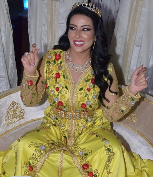 حقيقة زواج سمية الخشاب بفستان زفاف مغربي 2 سمية الخشاب