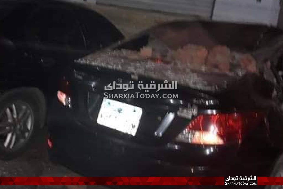 انهيار جزئي لأحد أبراج الزقازيق وإصابة شابين 2 الزقازيق