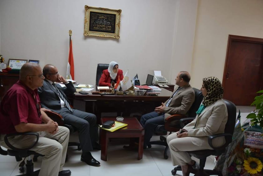 جامعة الزقازيق تستقبل لجنة من مجلس الوزراء لمتابعة مشروع معهد الأورام 1 الشرقية