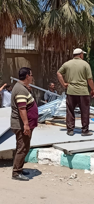 حملة مكبرة لإزالة الأكشاك المخالفة بحي ثان الزقازيق 2 لإزالة الأكشاش بحي ثان الزقازيق 4