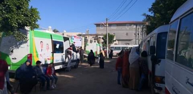 الكشف المجاني على 2089 مواطن بالزقازيق 1 الشرقية